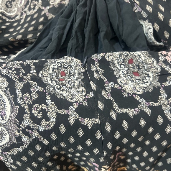 Free People 7 wonders dress- Black, Brown, Cream-New-no tags - Picture 8 of 8